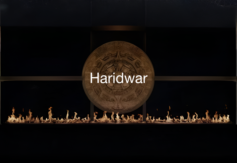 Luxury indoor and outdoor fireplaces in Haridwar by Spacio including water vapour, LED, bioethanol and gas fireplaces