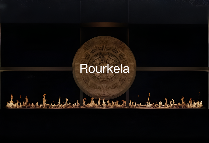 Luxury indoor and outdoor fireplaces in Rourkela by Spacio including water vapour, LED, bioethanol and gas fireplaces
