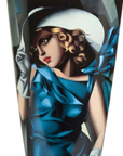 Close bottom look of Goebel Woman With Gloves Vase on a white background available at Spacio India for Luxury Homes collection of Decor Accessories