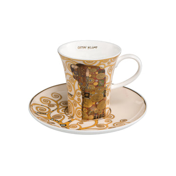 Goebel Gustav Klimt Fulfilment Expresso Coffee Cup and Saucer