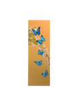 Goebel Blue Butterflies Wall Art on a white background available at Spacio India for Luxury Homes collection of Decor Accessories
