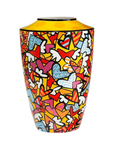 Goebel All We Need Is Love small vase by Romero Britto available at Spacio India Collection of Decor Accessories for Luxury Homes