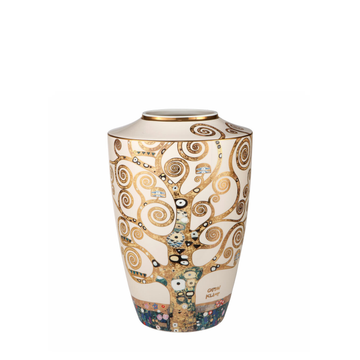 Goebel Vase Tree of Life by Gustav Klimt Limited Edition Decorative Vase available at Spacio India from the Luxury Home Decor Collection
