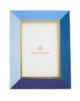 Perimeter Leather Blue 4" X 6"