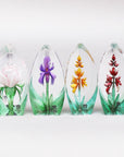 Series of Maleras Crystal Sculptures on a white background, available at Spacio India from the Sculptures and Art Objects Collection