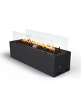 Galio Black Outdoor Gas Fireplace by Planika | Spacio