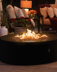 Galio Star Black Outdoor Gas Fireplace by Planika | Spacio