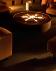 Galio Star Corten Outdoor Gas Fireplace by Planika | Spacio