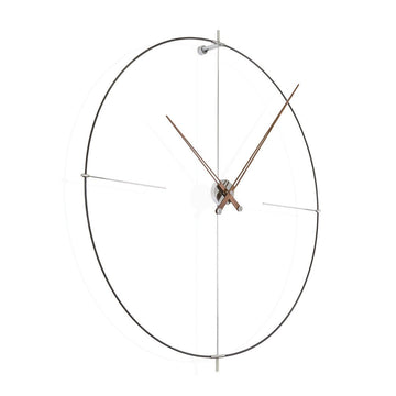 A modern Nomon wall clock with a minimalist circular design.