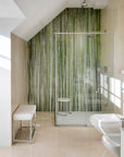 Organic Bamboo Jungle in Green
