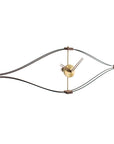 Clock Nomon Look Mini Gold Walnut Arms MLON000N