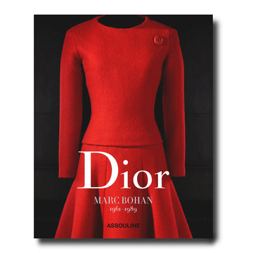 The iconic Assouline Coffee Table Book Dior by Marc Bohan, designed by Marc Bohan, graces the cover.