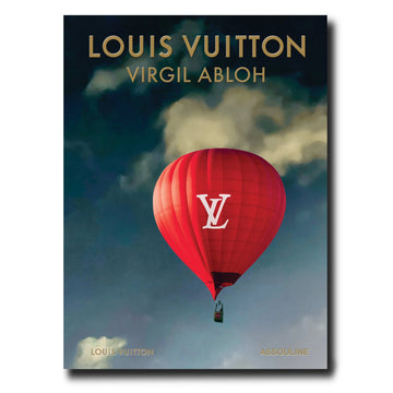 The Assouline brand collaborates with renowned designer Virgil Abloh to create a collection that blends innovative designs and luxury, specifically the Assouline Coffee Table Book Louis Vuitton: Virgil Abloh (Classic Balloon Cover).