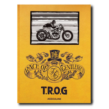 An Assouline Coffee Table Book The Race Of Gentlemen, showcasing the hot rod culture.