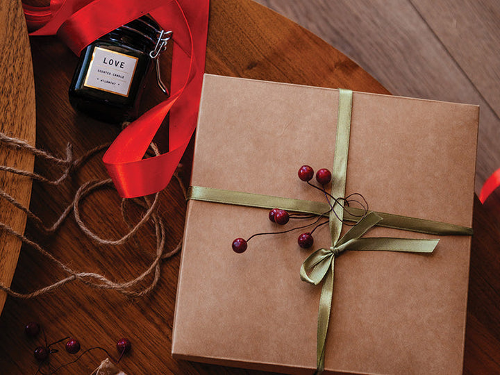 Gift wrapped best luxury Housewarming Gifts from Spacio in India. 