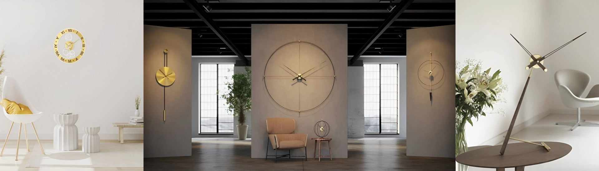 Designer Clocks: Elevate Your Luxury Home Interiors | Spacio