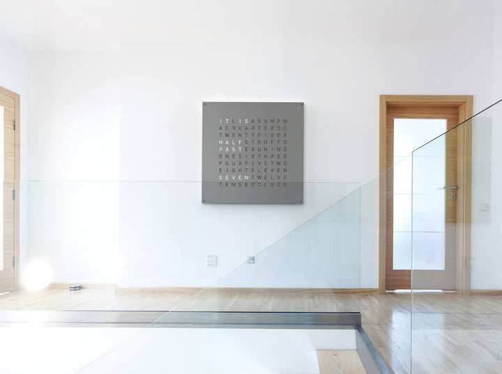 Qlocktwo Luxury Wall Clock in a Modern & Contemporary Interiors available at Spacio India