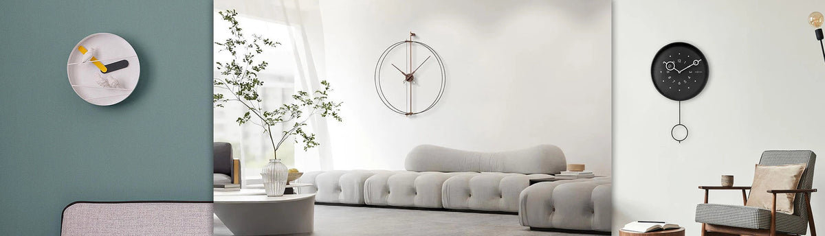 Luxury Wall Clocks from the Best International Brands for modern interior decor available at Spacio from Timepieces and Clocks Collection.