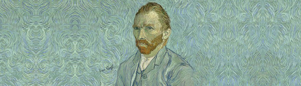 A painting of Vincent Van Gogh