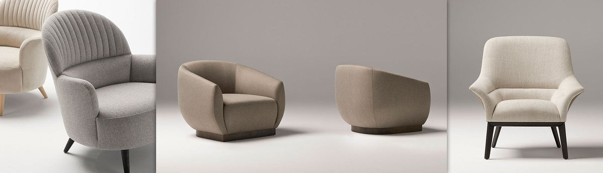 Luxury Bedroom Chairs & Loungers from the best European brands for Modern & Contemporary Interiors available at Spacio India from Furniture Indoor Collection.