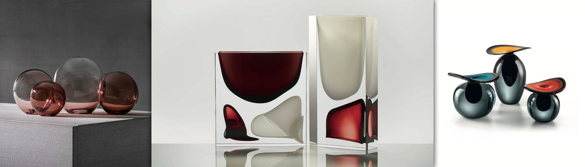Luxury Glass Sculptures from the best European Brands available at Spacio India from Sculpture and Art Objects Collection.