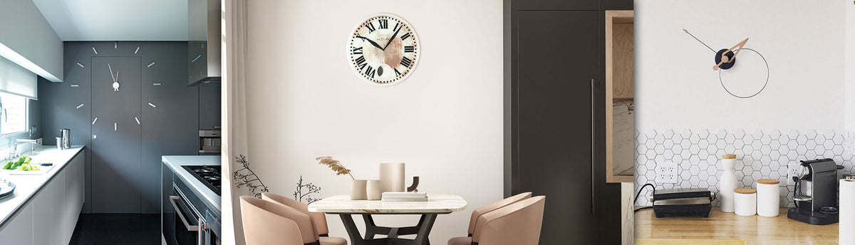 Luxury Kitchen Clocks from the Best International Brands for modern interior decor available at Spacio from Timepieces and Clocks Collection.