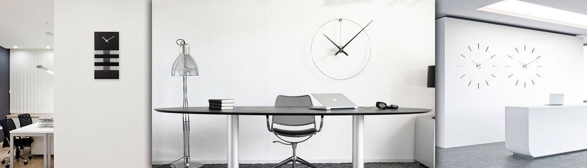 Luxury Office Clocks from the Best International Brands for modern interior decor available at Spacio from Timepieces and Clocks Collection.