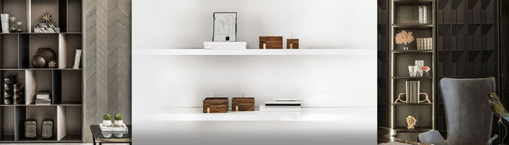 Wide range of luxury accessories for office Shelves & Niches styling from the best European Brands available at Spacio India from Office Accessories Collection.