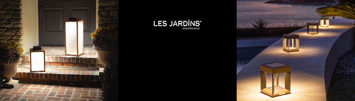Les Jardins from France offers wide range of luxury Solar Light Lanterns for outdoor decor available at Spacio India from Outdoor Furniture Collection.