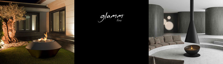 Glammfire is a brand known for its exquisite outdoor fireplaces and heating solutions for modern exteriors decor available at Spacio India from Fireplace Collection.