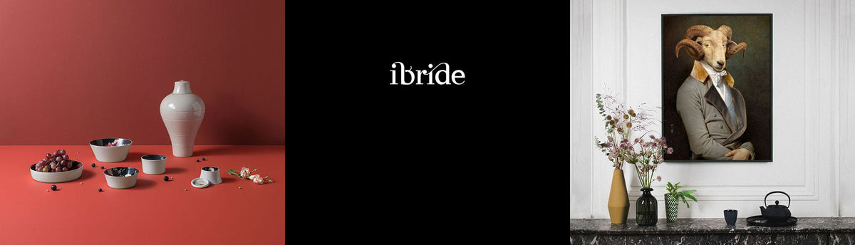 Ibride, from France, creates Luxury & Unique design objects for luxury dining and modern wall styling paintings available at Spacio India from Decor Accessories and Tableware Collection.