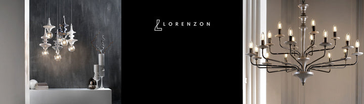Lorenzon - Art in the Lighting known for creating lighting solutions in Ceramic & Metal materials from Italy available at Spacio India from Decorative Lighting Collection.