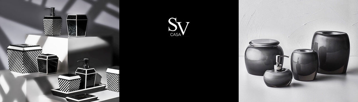 SV Casa Handcrafted Luxury Bathroom Accessories at Spacio India