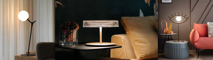 Wide Range of Luxury Table Lamps from the Best International Brands for modern interior decor available at Spacio from Decorative Lighting Collection.