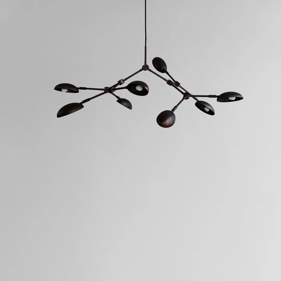 Close up of Drop chandelier from 101 Copenhagen available at Spacio retail stores in Mumbai & Kolkata. 