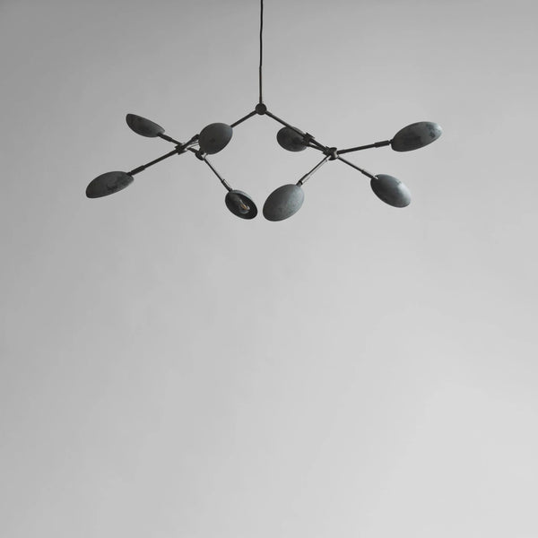 Close up of Drop chandelier from 101 Copenhagen available at Spacio retail stores in Mumbai & Kolkata. 