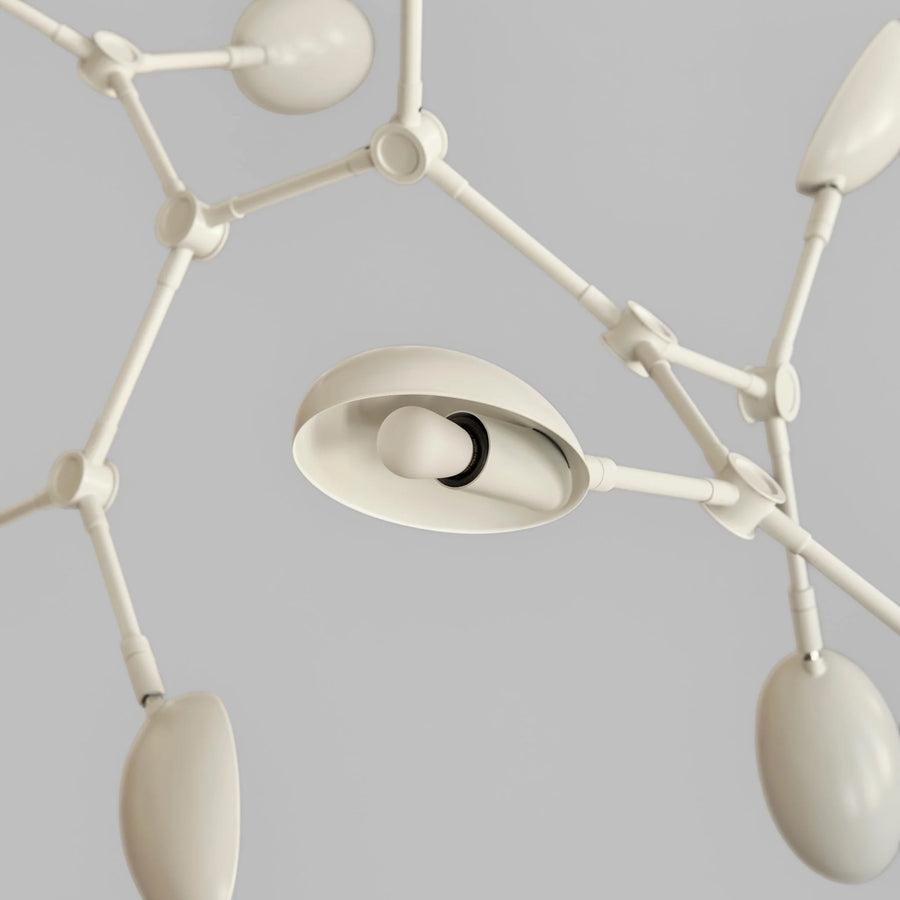 Drop Chandelier Mini - White (5m)