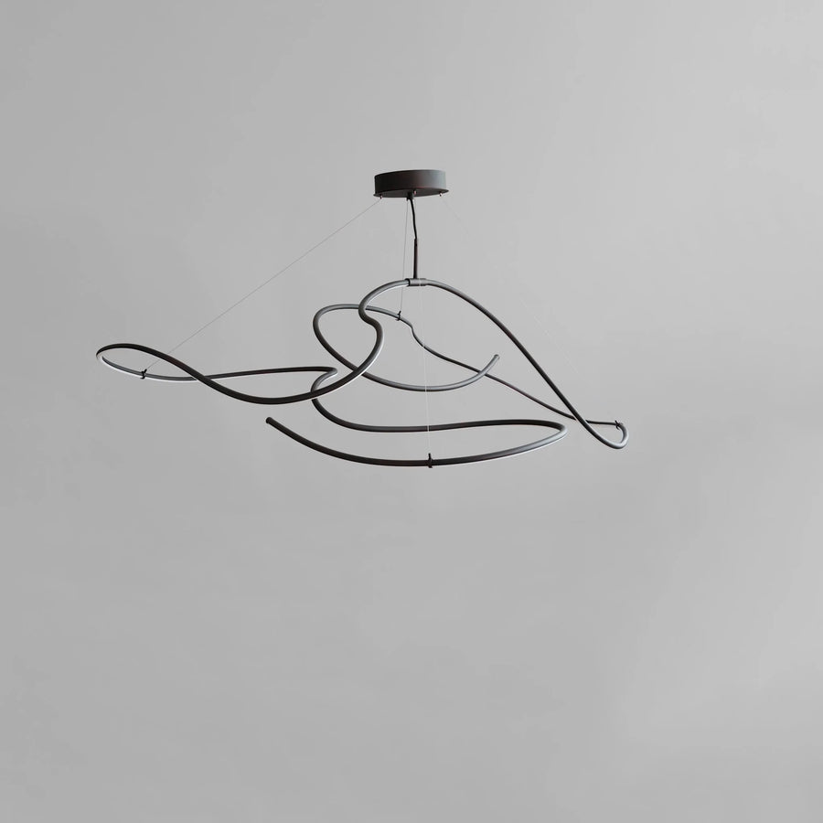 Modern pendant light fixture on a gray background from 101 Copenhagen available at Spacio retail stores in Mumbai & Kolkata. 