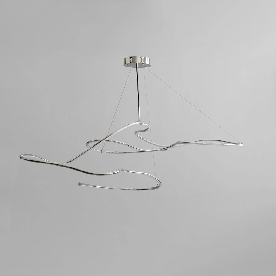 Modern pendant light fixture on a gray background from 101 Copenhagen available at Spacio retail stores in Mumbai & Kolkata. 
