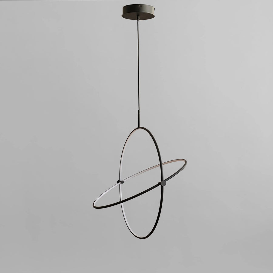 Maru Burned Black 60 Pendant Light by 101 Copenhagen | Spacio
