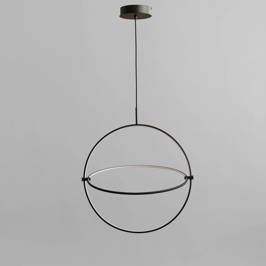 Maru Burned Black 60 Pendant Light by 101 Copenhagen | Spacio