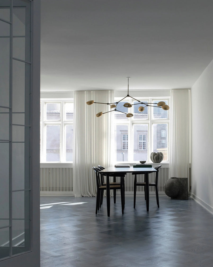 Drop Chandelier - Brass (5m)