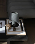 Sphere Vase Square Mini Dark Grey