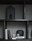 Cobra Vase Tall Medio Black