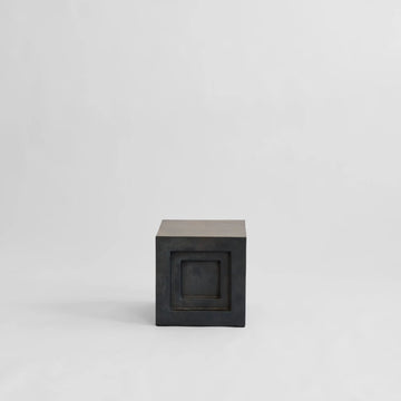 Coffee colour plinth (pedestal) light gray background from 101 Copenhagen at Spacio retail stores in Mumbai & Kolkata. 