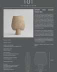Sphere Vase Square Shisen Big Sand