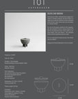 Product information card for a Duck Jar Medio by 101 Copenhagen with design details and measurements.