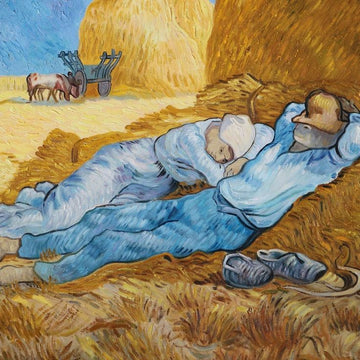 Affreschi Classic Impressionism Noon Vincent Van Gogh Fresco IM 100707