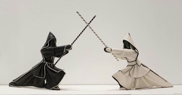 Japanese Kendo Leather Sculpture Spacio India