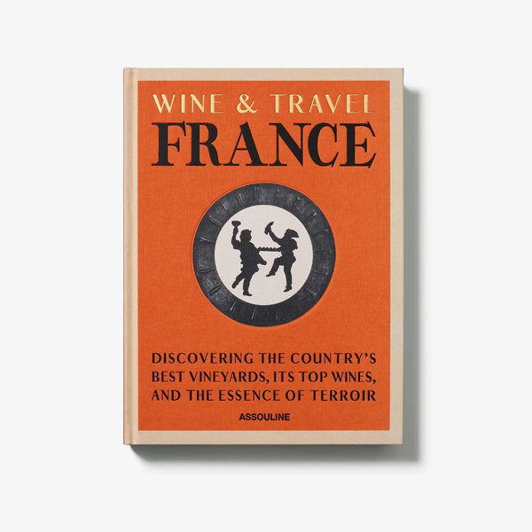 Book cover of 'Wine & Travel France' on a white background